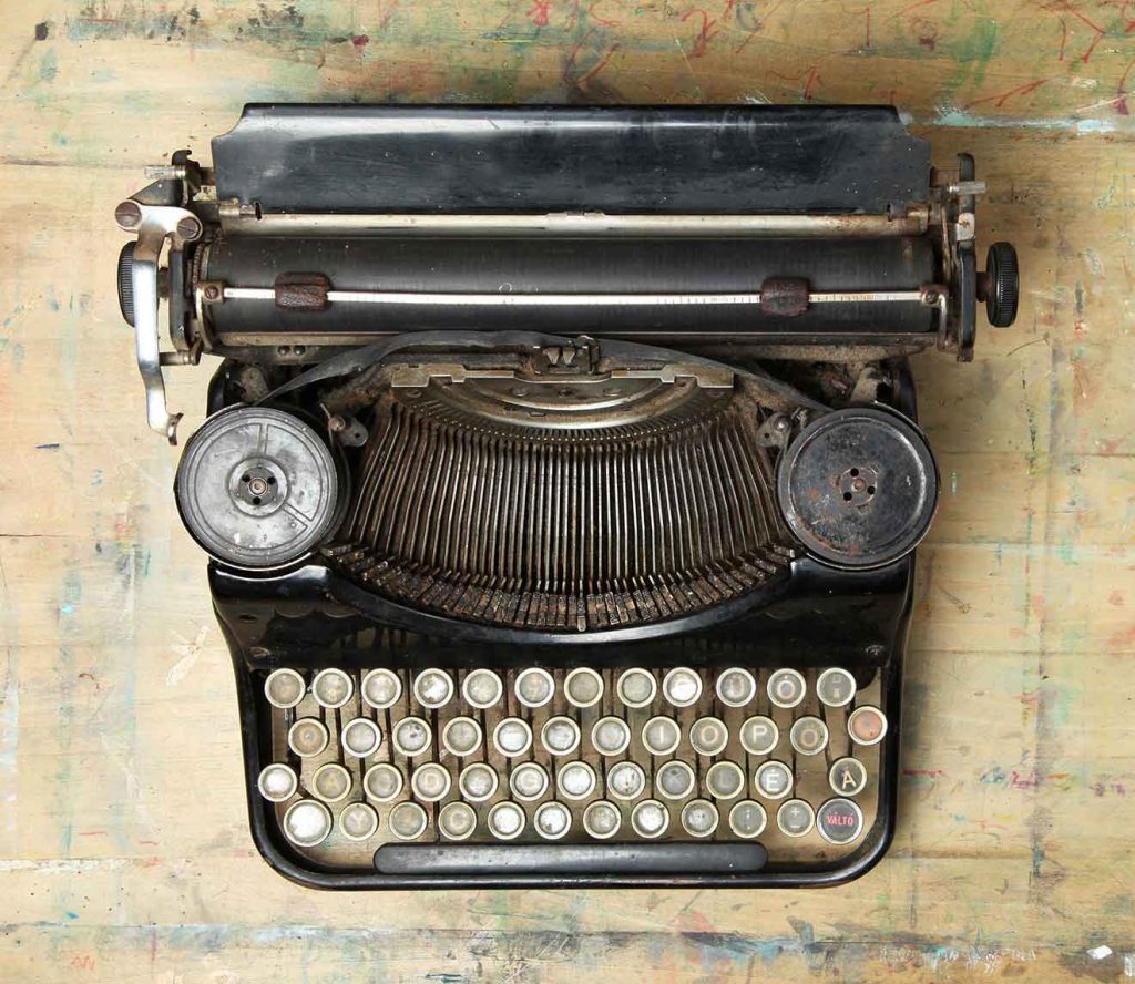 Typewriter.