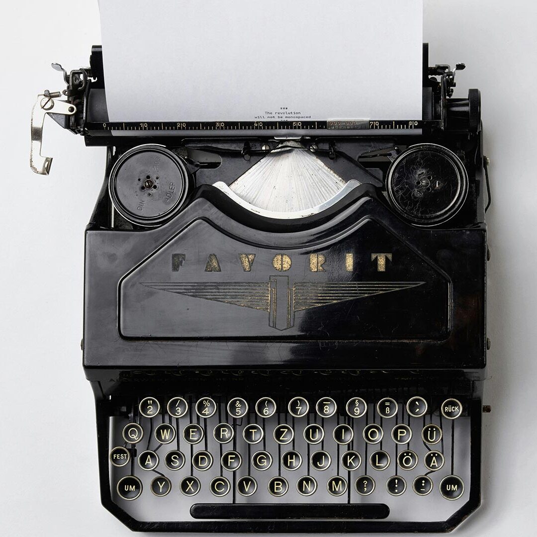 Typewriter.