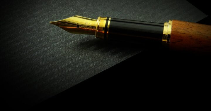 fountain pen.