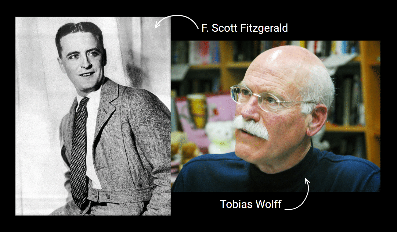 F Scott Fitzgerald and Tobias Wolff